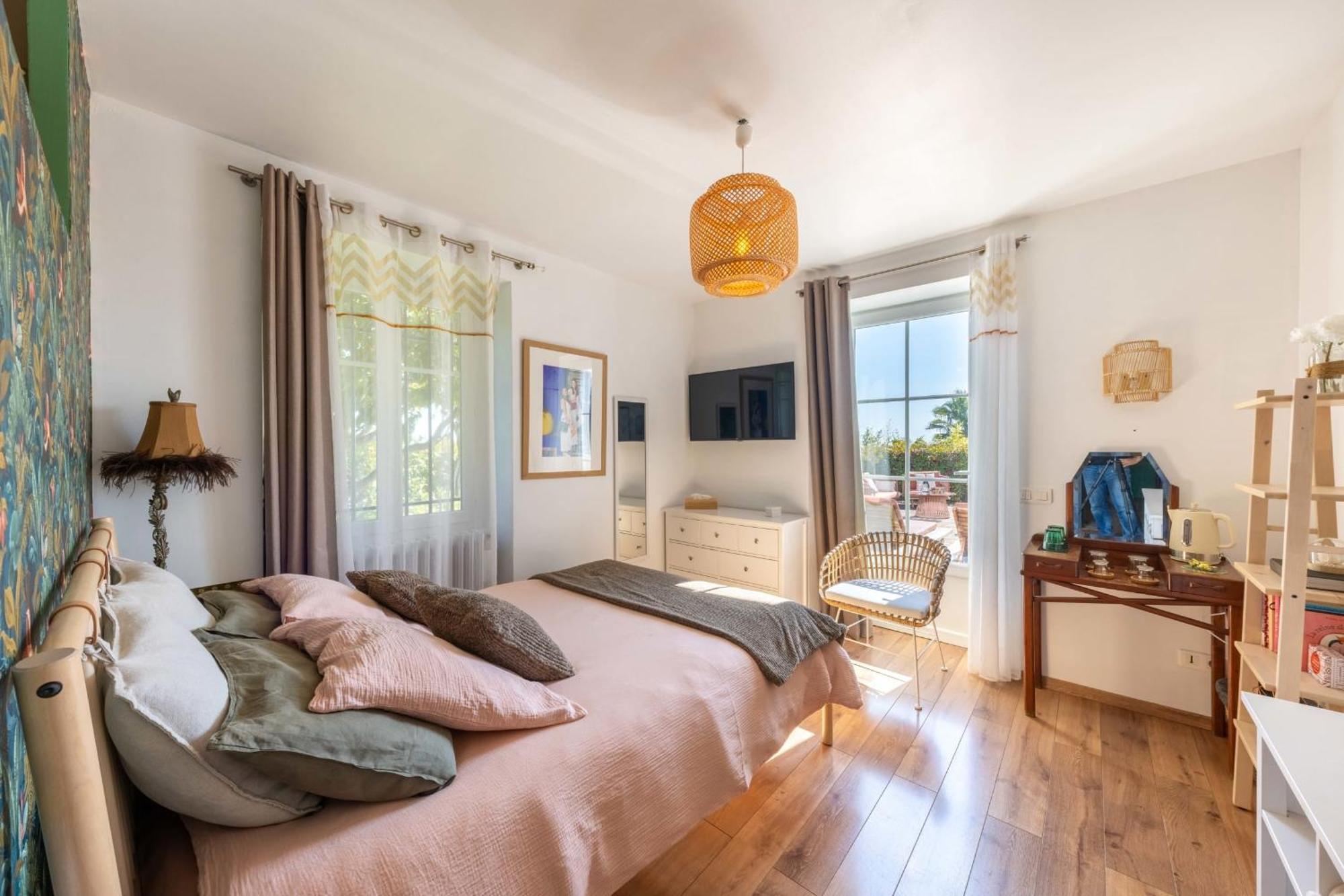 2 Private With Pool And Garden Sea View Nice